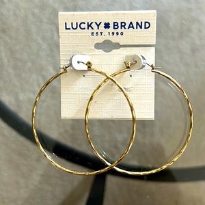 Lucky brand - Gold Hoop Earrings